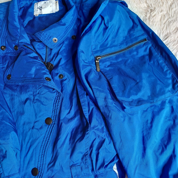 Vintage Kaelin Ski Suit Womens 8 Blue Insulated Snowsuit Retro 80s 90s Sports - Picture 5 of 11